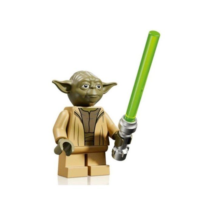 LEGO Star Wars 75438 Le Buste de Yoda - Set pour Adulte - Décoration DIY avec Sabre Laser