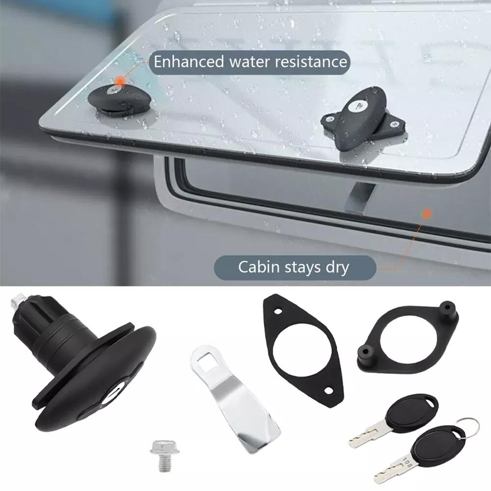 1 Pcs RV Cabinet Door Lock Cabinet Locks Caravan Motorhome Furniture Locks With 2 Key Filing Cabinet Drawer Cupboard Door Lock