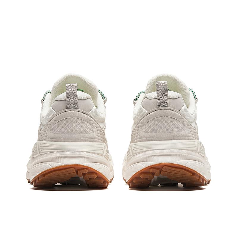 Anta Versatile Comfortable Shock Absorbing Durable Low Top Casual Shoes Women Sneaker White Gray 922418849-3