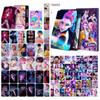 Новые 92 K-POP Открытки Охотник на демонов, наклейки, любимцы фанатов, фотокарточки, детские подарки