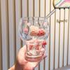 Высококачественная милая кролик стеклянная чашка для сока молока домашняя пивная кружка подарок на день рождения девочки подарочная коробка