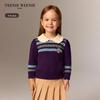 Teenie Weenie Детский женский свитер в стиле Fair Isle