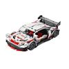 372 детали Белый Собранный Строительный Блок Спортивный Автомобиль Мальчики 6 лет Любят Как Игрушка Подарок