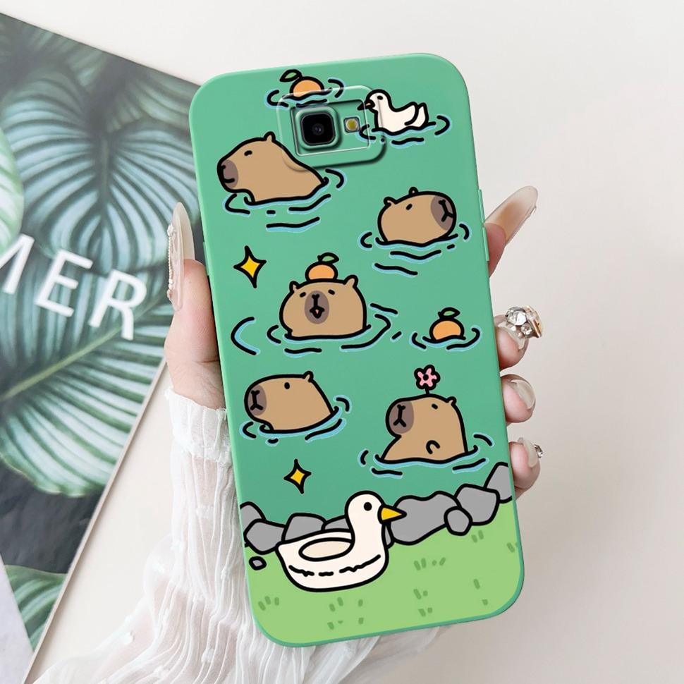 Case For Samsung Galaxy J4 Plus Floral Animal Cartoon ShockProof Fundas For SamsungJ4+ Galaxy J4 Plus J415F Cover Silicone Cases