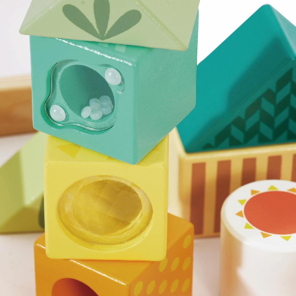 Классический мир Классический мир Исследовательские блоки Строительные блоки Звуковая игрушка Обучающая детская игрушка-механизм Погремушка Деревянная 1 год и 18 месяцев