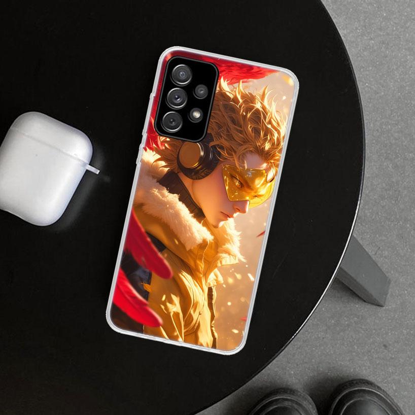 Чехол для телефона Hawks MHA My Hero A-Academy для Samsung Galaxy A12 A22 A32 A52 A72 A02S A51 A50S A31 A20S A10S Note 20 Ultra 10