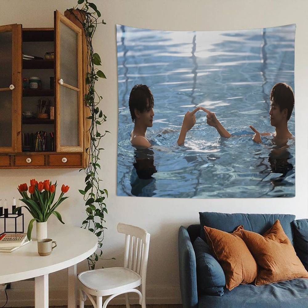 RRevenged Love Movie DIY Wall Tapestry Hanging Tarot Hippie Wall Rugs Dorm INS Home Decor