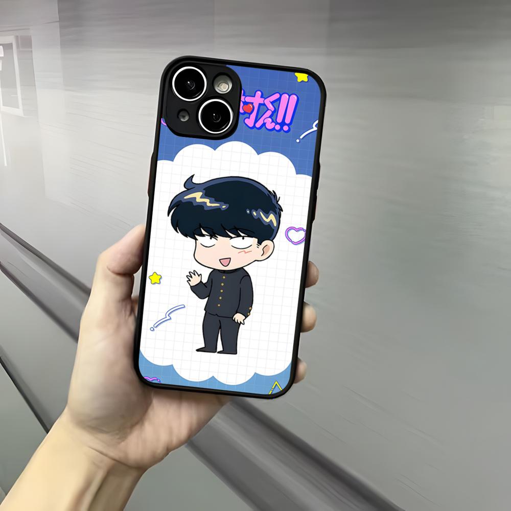 Вперед, Накамура-кун Чехол для телефона Для iPhone 17 16 15 14 13 12 Pro Max Xr Air Plus Ощущение кожи Черный Жесткий чехол