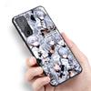 Genshin Impact для Samsung Galaxy S22 S21 S20 FE Ultra Pro Lite S10 5G S10E S9 S8 S7 S6 Edge Plus черный чехол для телефона