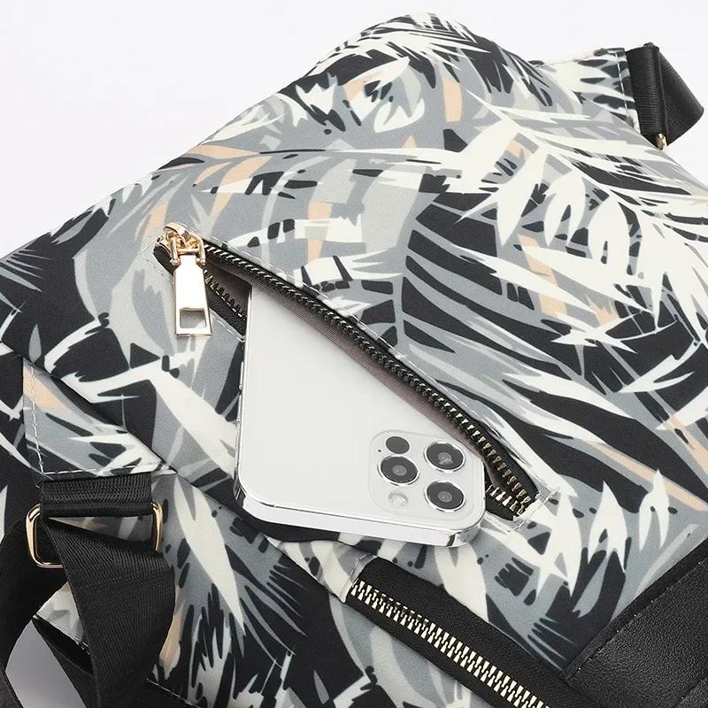 Женский рюкзак Oxford Leisure большой емкости, модная и универсальная женская сумка для поездок на работу