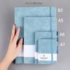 A7 Pocket-Size Portable Skin-Feel Notebook - A5 Student Diary & Mini Meeting Planner with Strap