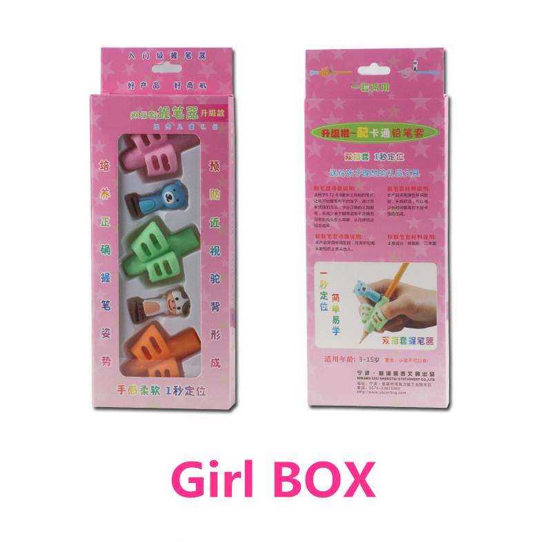 1/3 шт., детский держатель для карандашей, обучающая практика, силиконовая ручка, устройство для коррекции осанки для студентов