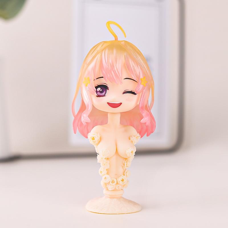 OB11 Кукольное Лицо 1/12 BJD Кукольное Лицо С 3D Аниме Наклейка Глаза Милые Меняющиеся Лица Для GSC Головы DIY Аксессуары Для Девочки Подарочные Детские Игрушки