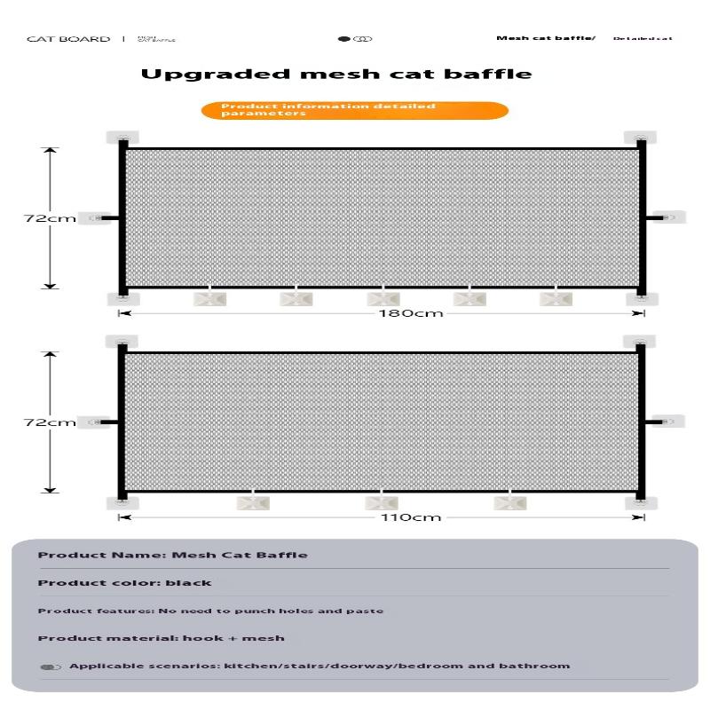 Складной забор для собак, сетка для изоляции питомцев, защитный забор, волшебные ворота для питомцев, дверь безопасности для детей