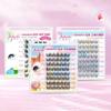 8 Rows Adhesive False Eyelashes Extension False Eyelash Clusters  Grafting Lashes