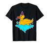 Funny Rubber Duck Lover Illustration T-shirt