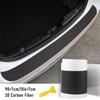 90cm Carbon Fibre Car Threshold Protection Sticker Door Sill Scratch Plate Trunk Bumper Scratch Strip Universal Auto Accessories