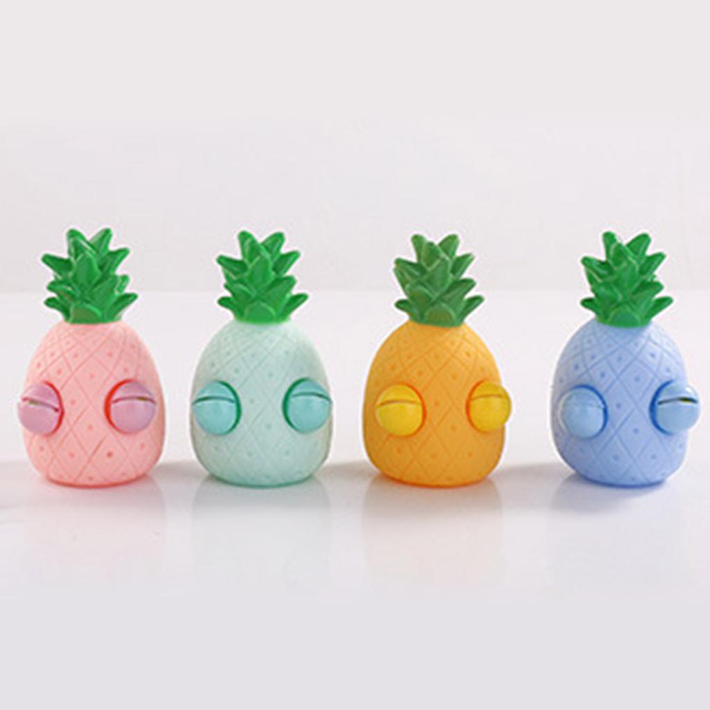 Fidgets Squeeze Ball Eye-Spooking Ananapes Игрушка для снятия стресса Puff Practition Requiems для взрослых детей ADD Hand Therapy