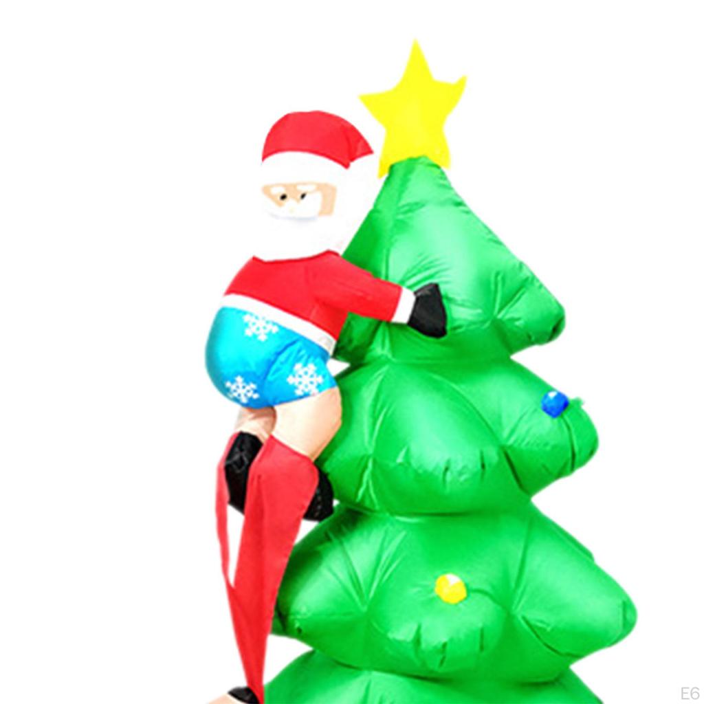 Рождественские надувные изделия гигантские светящиеся милые всепогодные рождественские надувные украшения в стиле A