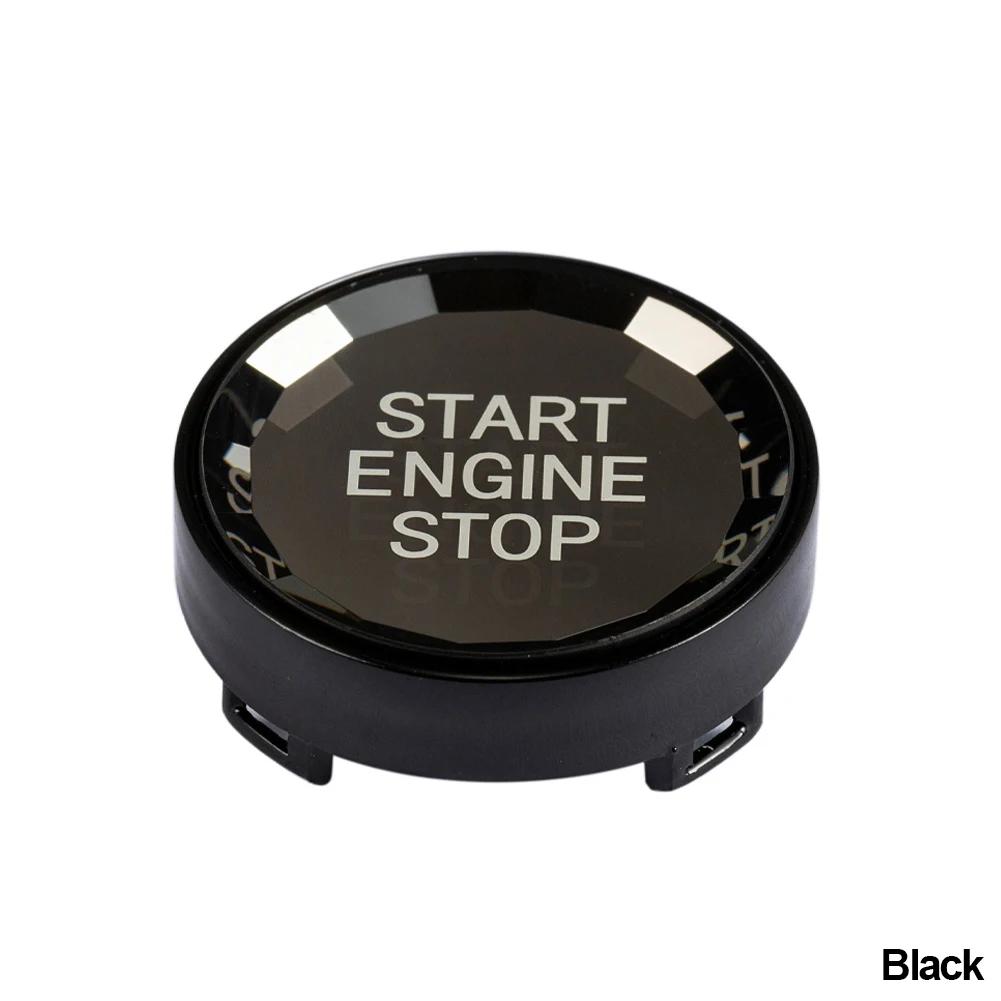 Наклейка на кнопку запуска и остановки двигателя автомобиля, внутренняя отделка для BMW X1 E84 E81 E87 X5 E70 X6 E71 E90 E60 E91 E92 E93 Z4 E89 E
