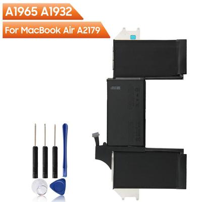 Аккумулятор для ноутбука A1932 A1965 для MacBook Air A2179 13 "2018 2019 версия Сменный аккумулятор 4739 мАч