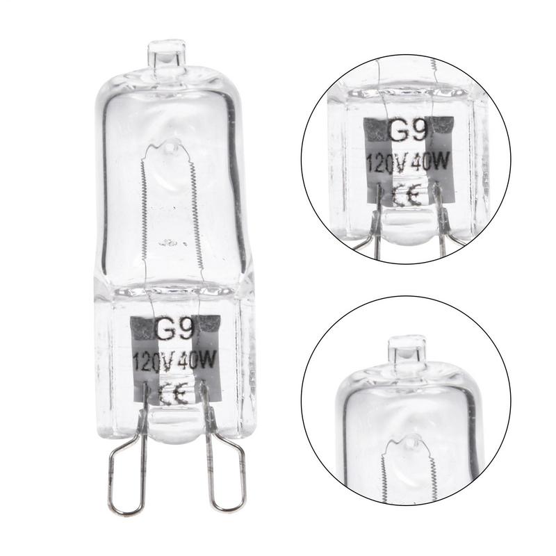 Лампочка для микроволновой печи 40 Вт Высокотемпературная Лампы для освещения кухонной духовки 500C Запасные части для освещения духовки