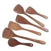Non-stick Kitchenware Kitchen Tool Wooden Rice Spoon Turner Cooking Utensil Wood Spatula Shovel