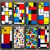 Чехол для телефона с рисунком Пита Мондриана для iPhone Samsung Galaxy Redmi Xiaomi Oppo OnePlus Note SA 7 8 9 10 11 12 13 14 20 21 22 23 53 54 Pro Max Ultra