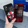 Чехол для телефона Umbrella Corporation для Samsung Galaxy S25 S24 S30 S21 S23 S20 S22 Fe Note 20 Pro Ultra Plus стеклянный Чехол
