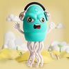 Dancing Octopus Toy Smart Sensor 8-Leg Auto-Dance Pet Toy Crawling Obstacle Sensor Toy with Music Lights Cat Dog Decompression Toy for Pets Kids