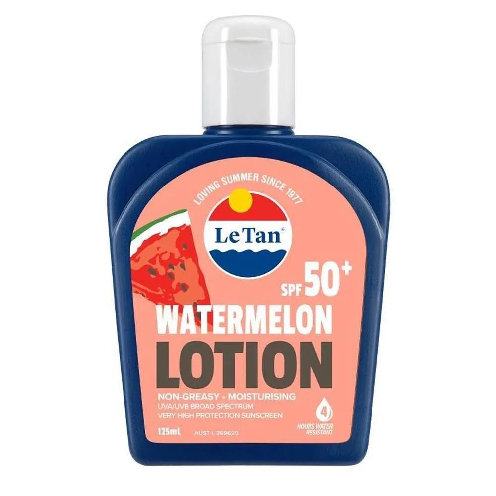Лосьон солнцезащитный Le Tan Watermelon SPF50+ 125 мл 1 Упаковка