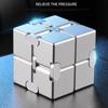 Folding Infinete Cubes Metal Gadget Children from 12yr Endless Figetoy Adult Stress Removal Toys Destressing Object Satisfactory