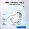 Оригинальный кабель Apple USB-C на Lightning, 1 метр, износостойкий разъем, кабель для быстрой зарядки и передачи данных, безопасный защитный провод для зарядного устройства iPhone, смартфона