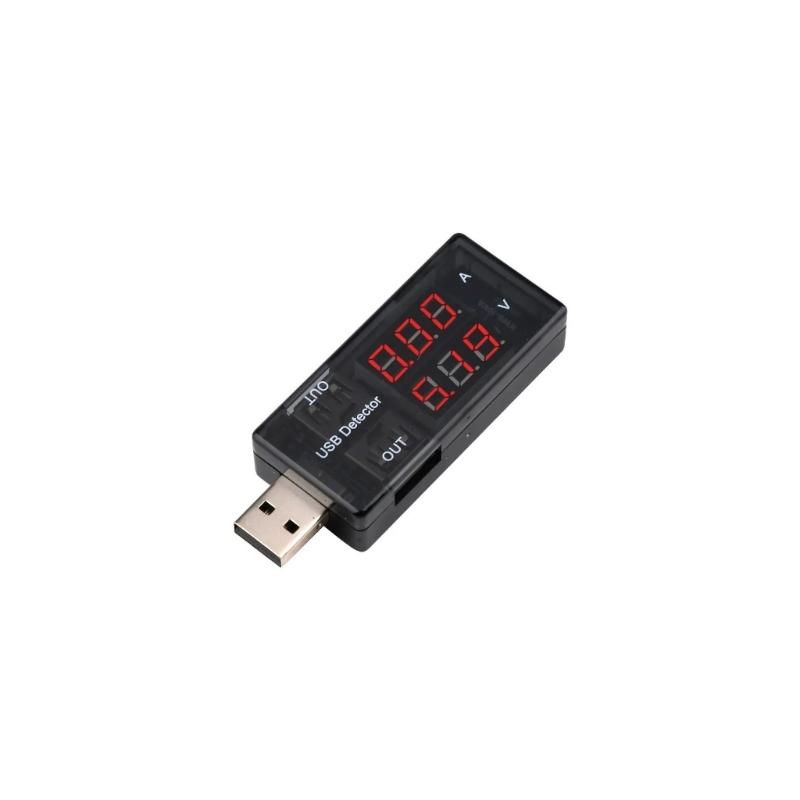 USB Meter Tester Electricity Current Tester USB Battery Checker Electricity Current Voltmeter Ammeter Detector Mobile Tester