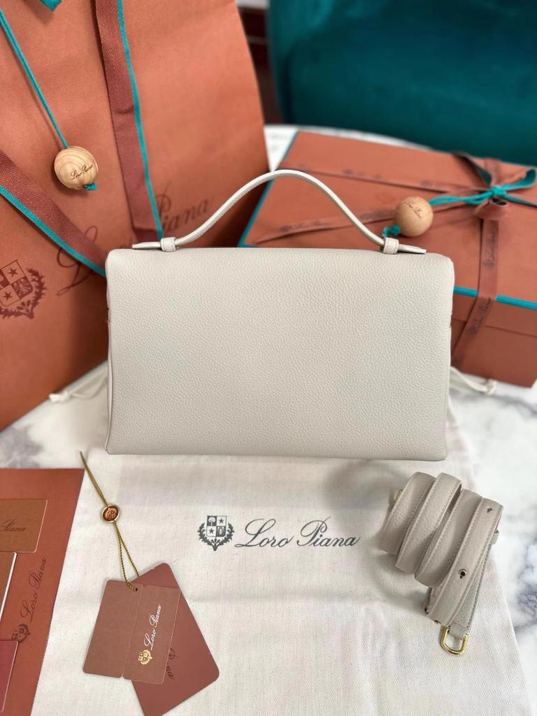 LP19 Золотая сумка-ланчбокс через плечо - 2025 Модная осенне-зимняя сумка на плечо в гонконгском стиле