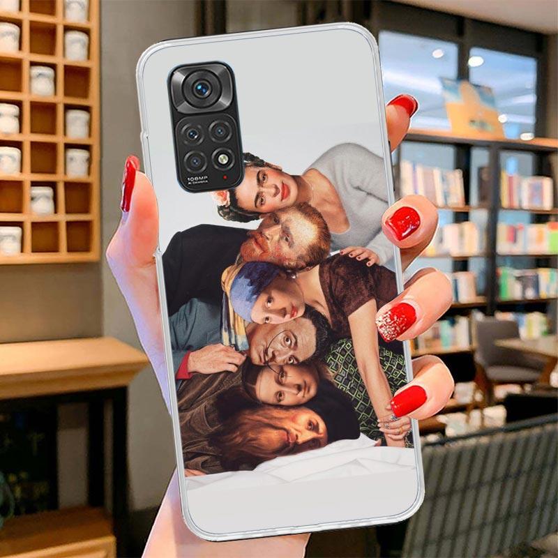 Van Gogh Mona Lisa Funny Art Cover Phone Case For Xiaomi Redmi Note 15 14 13 12 11 10 Pro Plus 14S 12S 11S 11T 11E 10S Soft Fund