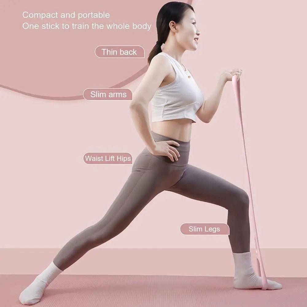 Грудной эспандер 8-образный натяжитель Йога Инструмент Упражнение Растяжка Натяжная лента Петля Йога Пилатес