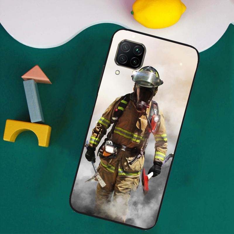 Firefighter Heroes Fireman For Huawei Nova Y91 Y90 Y60 Y70 Y61 9 10 SE Nova 11 Pro 3i 8i 11i 5T P20 P40 P30 Lite Case