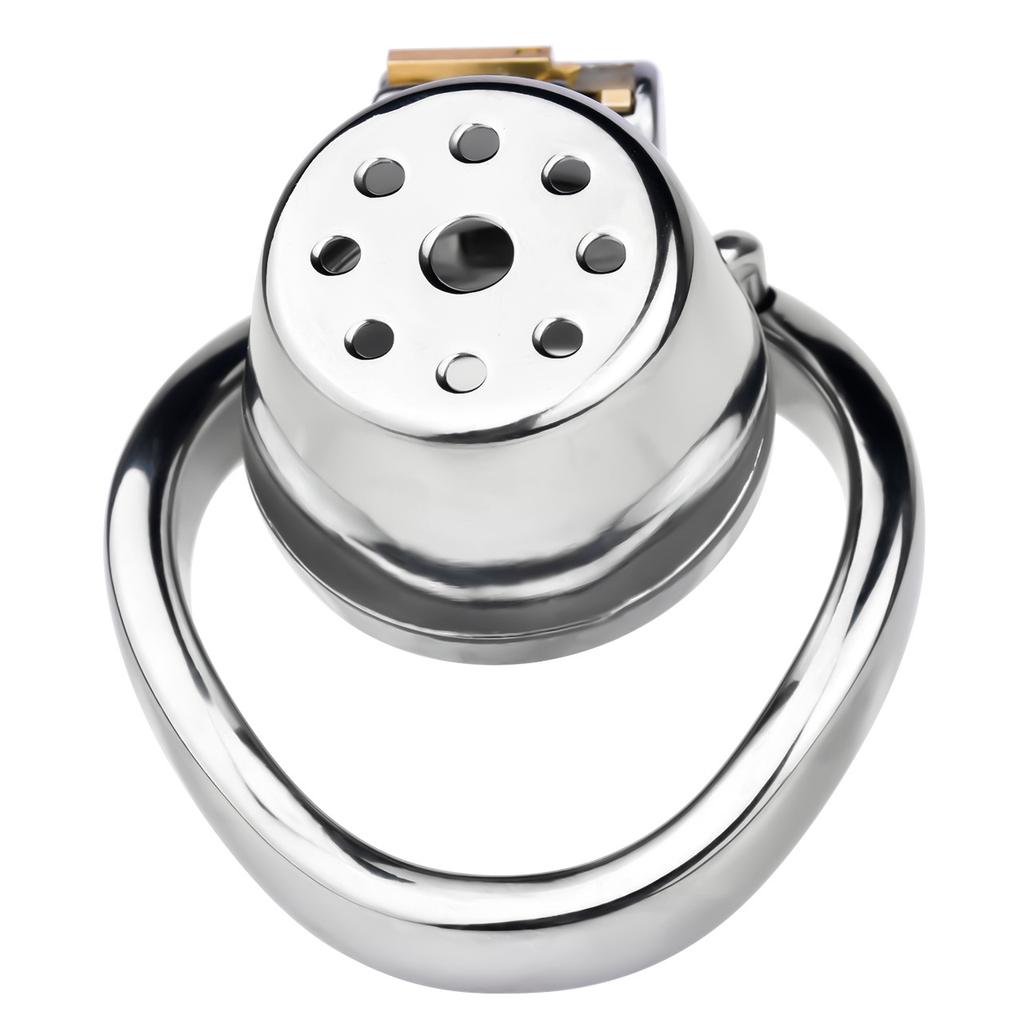 New Model HUAWEN HW-ML250032 Stainless Steel Shower-style Chastity Lock for Couples to Prevent Infidelity Passionate Sex Toy