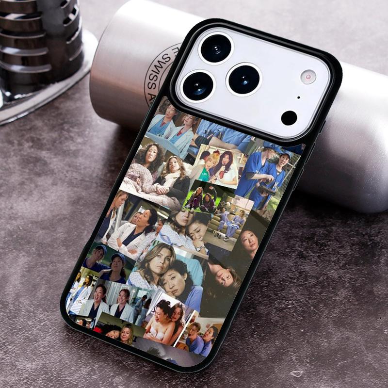 Чехол для телефона 'Анатомия Грей' Мередит для iPhone 17 16 15 Pro Max Air 14 13 12 11 Plus Ударопрочный чехол