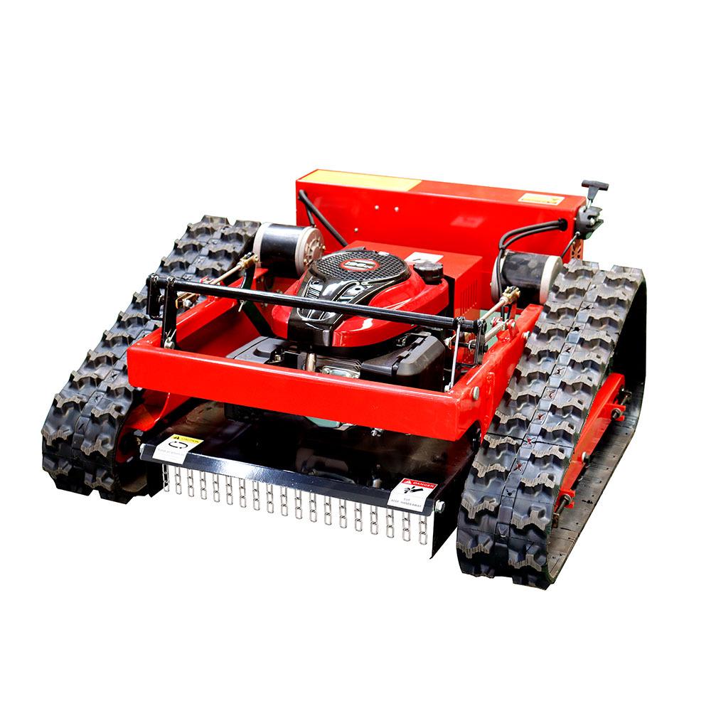 Gasoline Remote Control Crawler Mower for Orchard Slope Land Reclamation