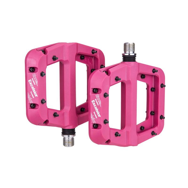 ZTTO Mountain Bike Pedals Nylon Fiber Bearing Platform With Non-Slip Surface BMX Fixie Cycling