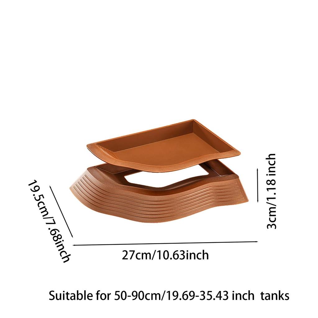 Бассейн для купания рептилий Декор для террариума Аксессуары для амфибий Миска для воды для рептилий Геккон Черепаха Змея Бородатая агама Леопард