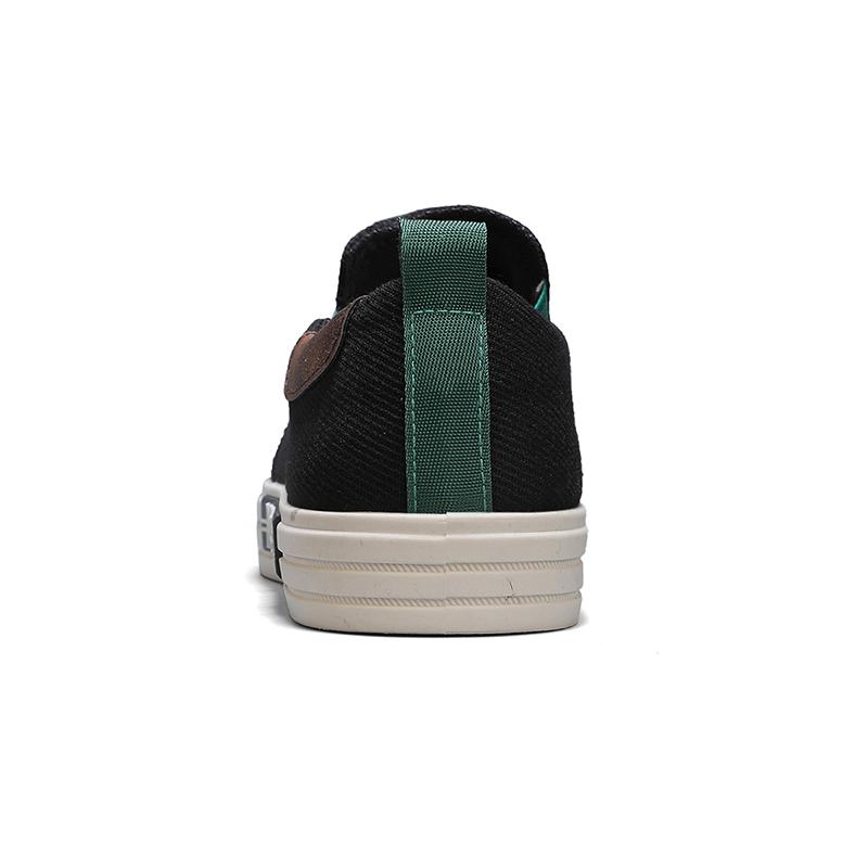 New men's canvas shoe covers, footboard shoes, breathable sports shoes, casual trendy shoes, men's shoes