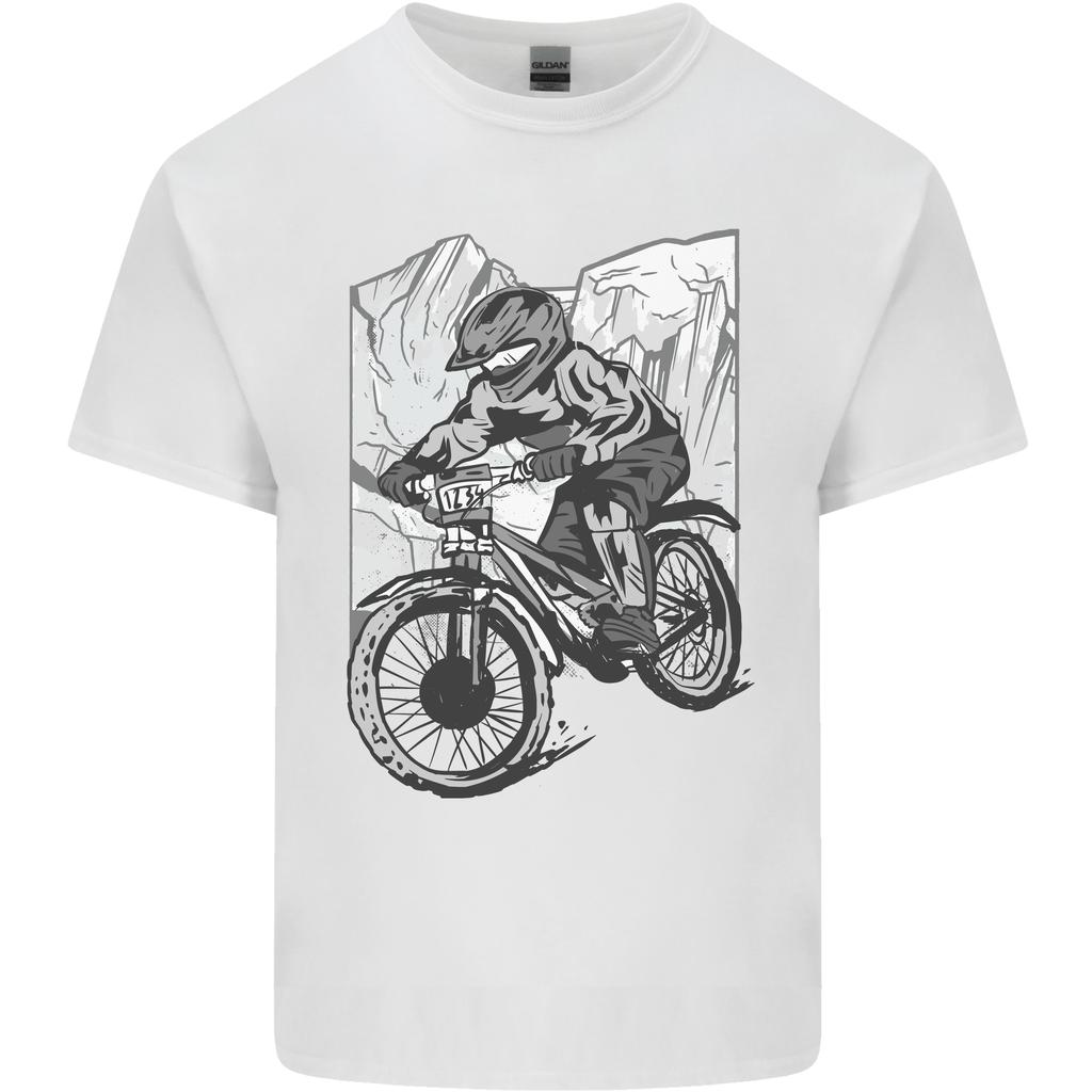 Downhill Mountain Biking DH Bike Cycling Unisexs Light Cotton TShirt