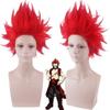 Anime My Hero Academia Kirishima Eijiro Short Red Cosplay Wig Boku No Hero Academia Halloween Costume Synthetic Hair Perucas