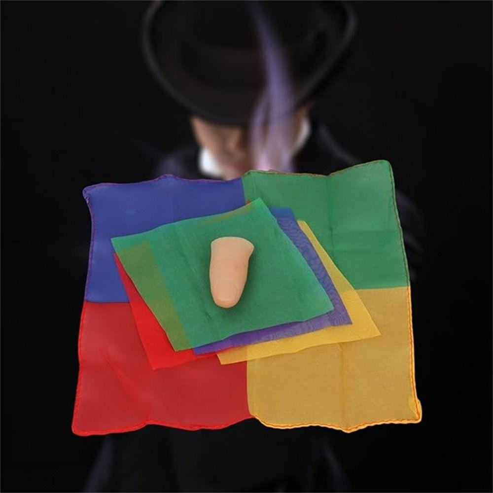 Магический реквизит Шарфы Fusion Magic Волшебная игрушка Волшебные трюки Шарф Шелк Восстановление Крупным планом