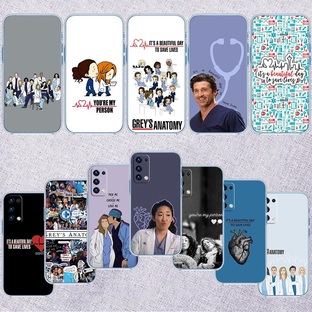 Прозрачный чехол для телефона Grey's Anatomy для Motorola Moto G7 G8 G9 G84 G85 G73 G24 G15 Z2 Play Power Plus