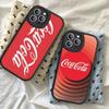 Логотип C-Coca C-Cola Модный Кожаный Чехол для Телефона IPhone 16 15 14 16E 13 12 11 Pro Max Plus