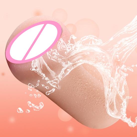 Masturbation Cup Fast Adaptation Strong Lifting Imitated Sex Toy Glans Penis Exerciser Pussy Doll Cup Adult Products